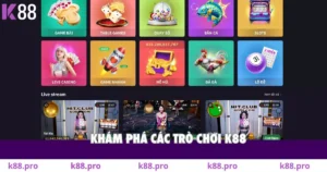 Khám Phá Các Trò Chơi Hấp Dẫn Nhất Tại K88