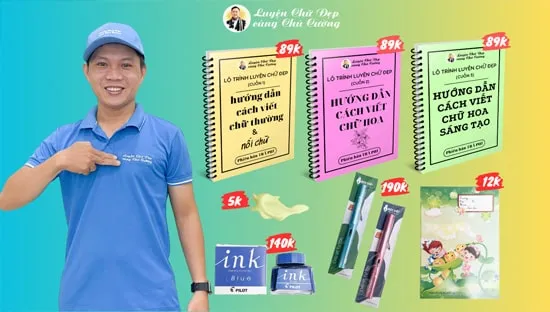 Gợi ý sách luyện viết chữ đẹp cho người lớn