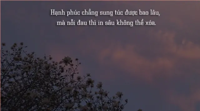 Nỗi buồn sau tình yêu tan vỡ