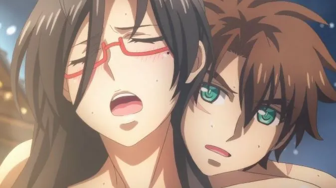 Hình minh họa về Anime thuộc thể loại Ecchi