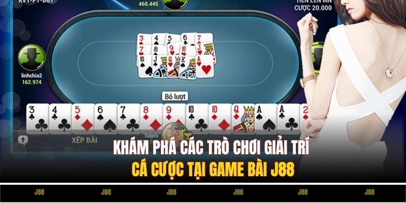 Top các trò chơi giải trí cá cược tại Game Bài 88vv