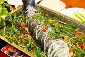 Cá sộp hấp