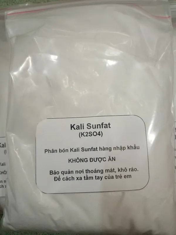 Kali sunfat (K2SO4)