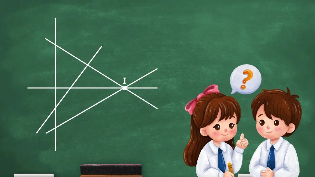 Đồng quy là việc ba hoặc nhiều đường thẳng giao nhau tại một điểm