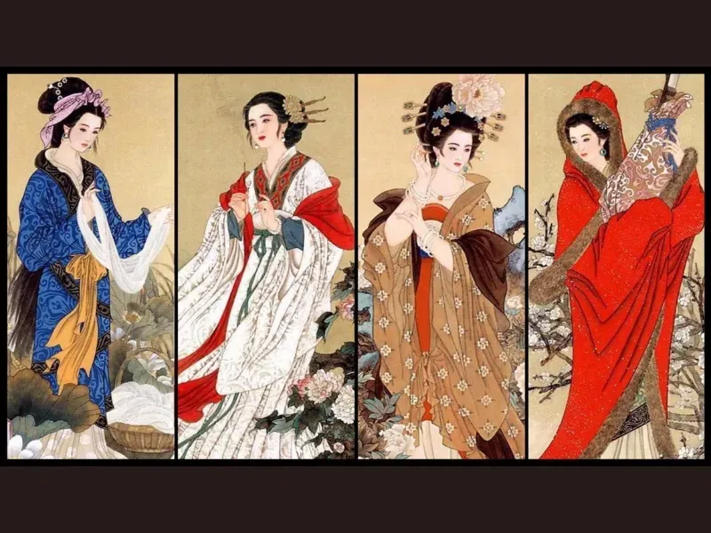 Chim sa cá lặn bắt nguồn từ điển tích &quot;Tứ đại mỹ nhân&quot; của Trung Quốc
