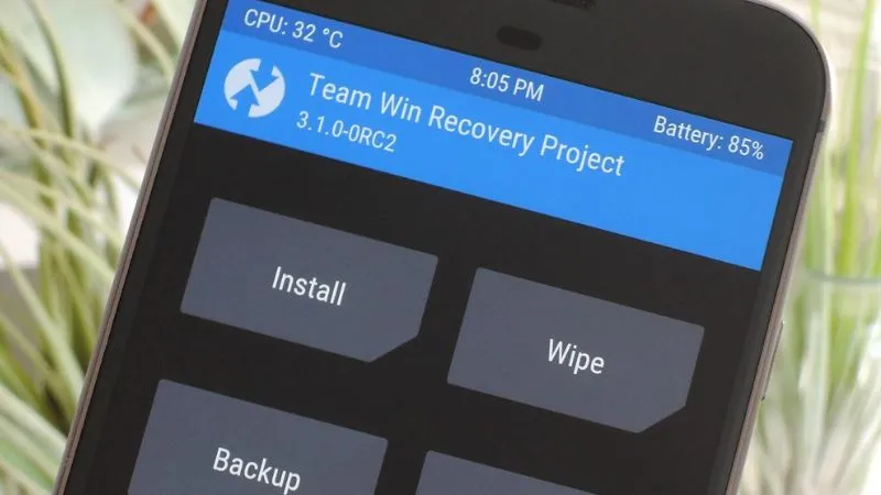 Flash kernel tùy chỉnh để tối ưu hóa thiết bị Samsung khi sử dụng TWRP