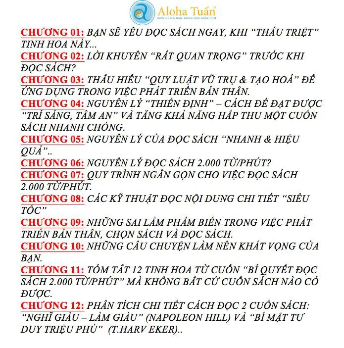 Bí quyết đọc sách nhanh 2000 từ mỗi phút