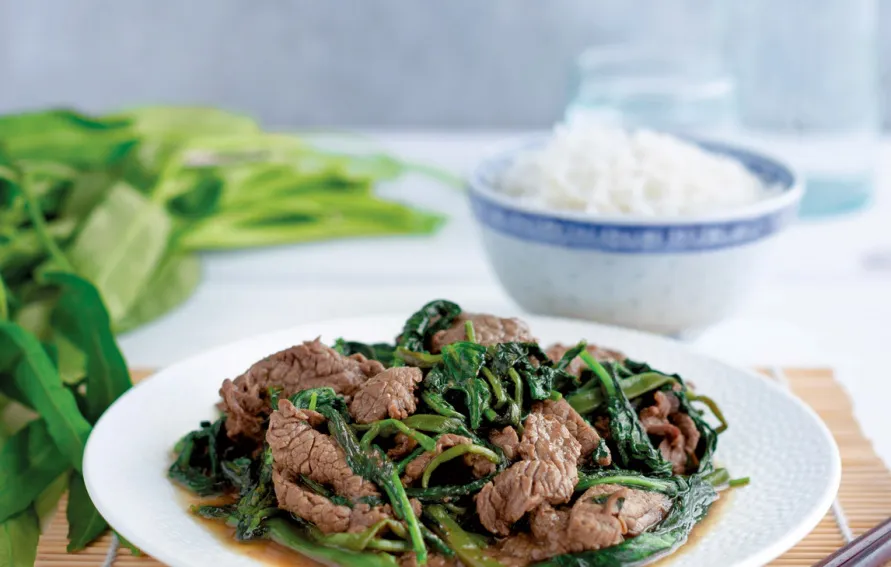 Món ăn tuy giản dị nhưng mang hương vị đặc sắc: Rau muống xào tỏi